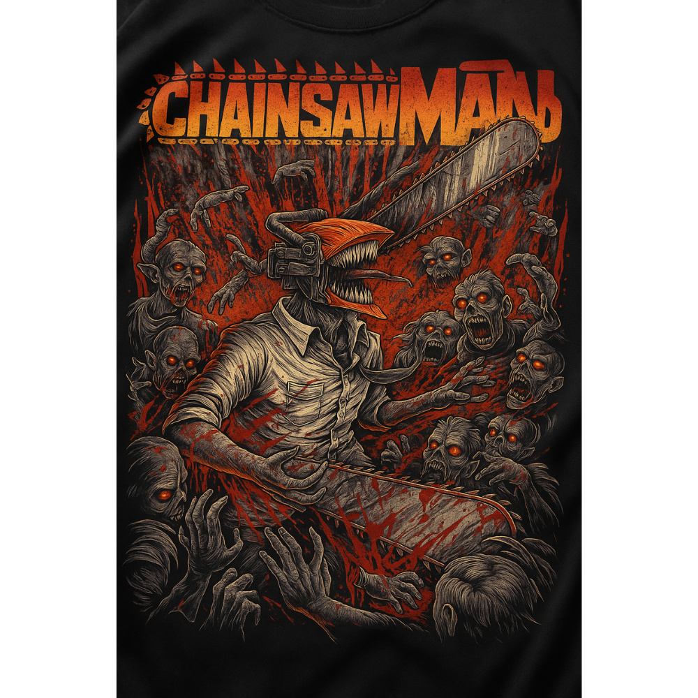 Chainsaw Man: Oversized T-Shirt - Image 2