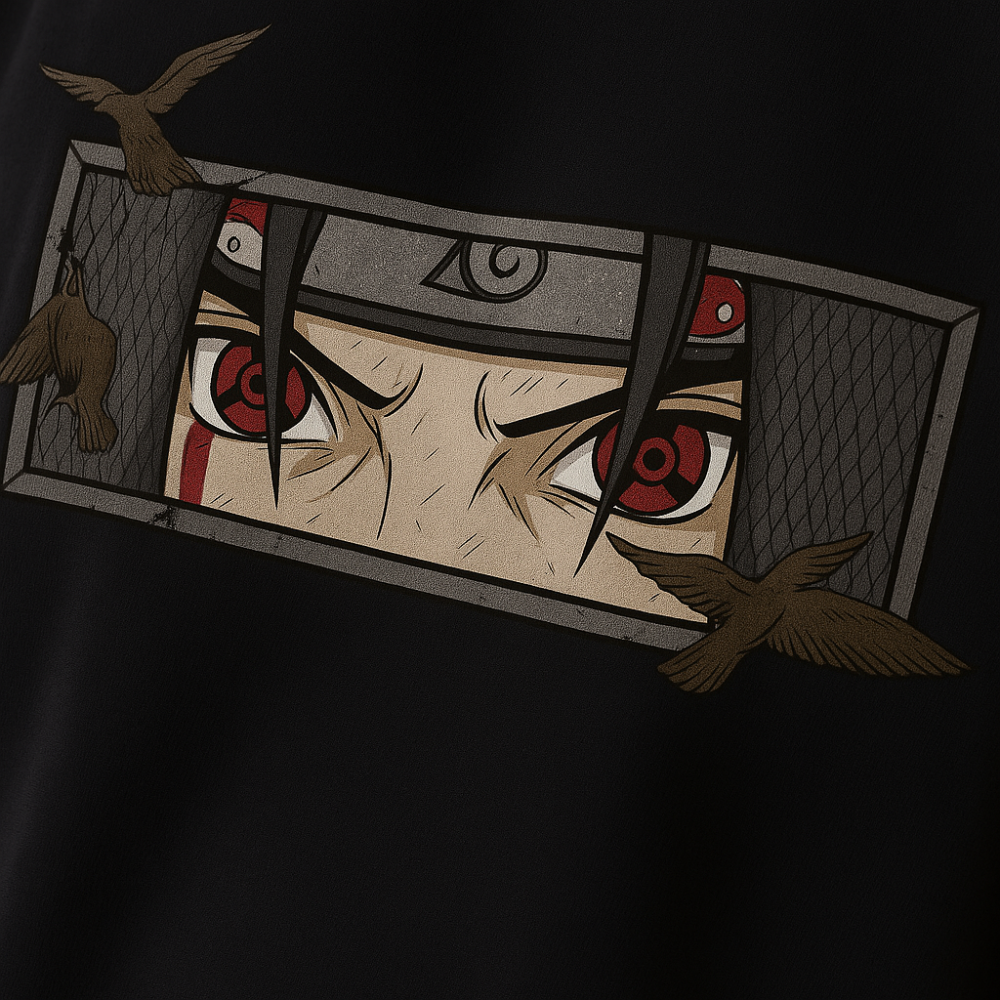 Itachi Uchiha: Oversized T-Shirt - Image 2