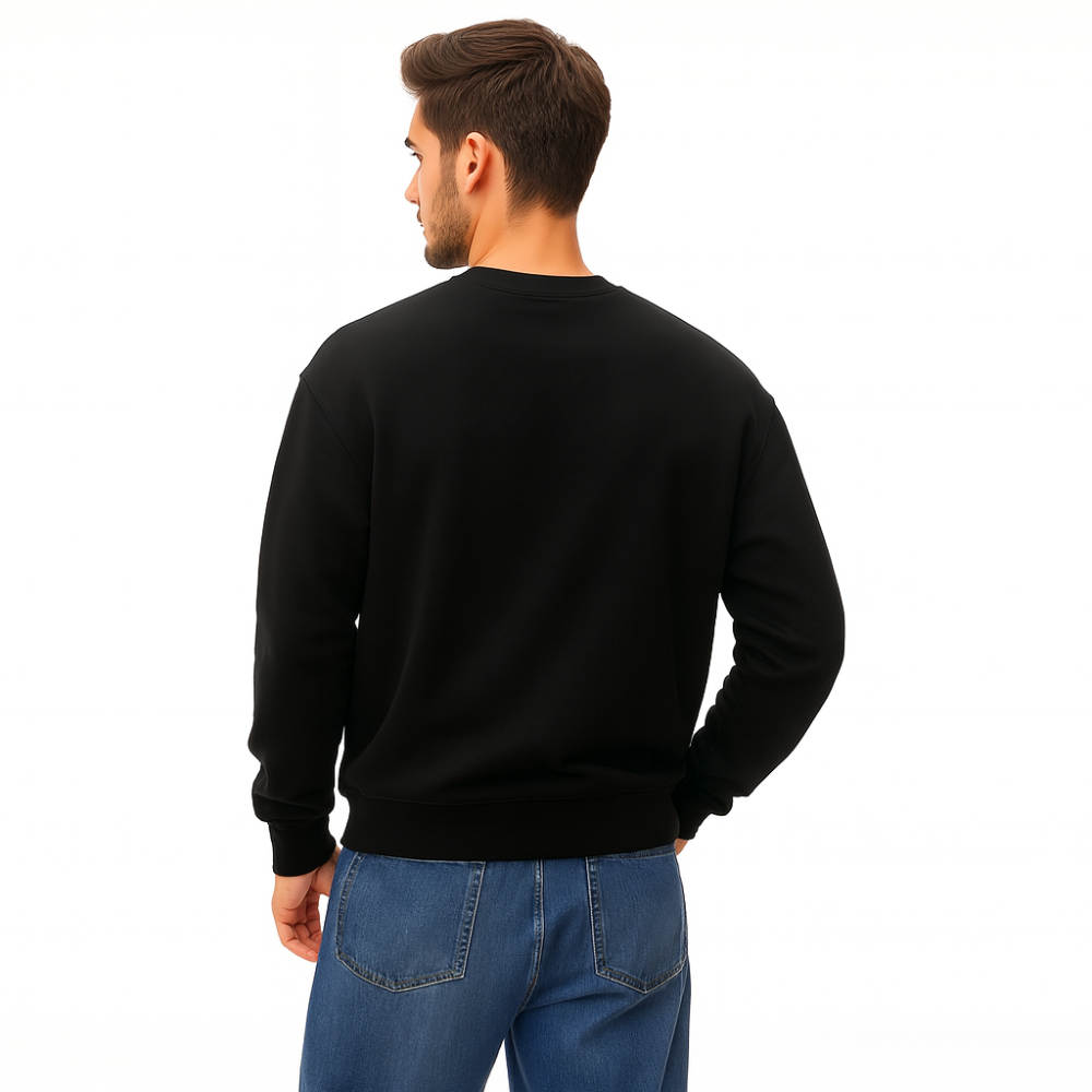 Black: Sweatshirt - Image 2